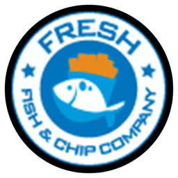Fresh Fish and Chip Company logo.